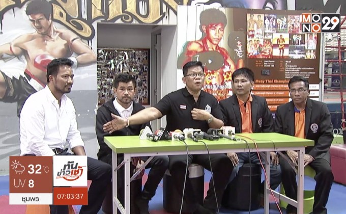 “ขาวผ่อง” นำทีมนายขนมต้มค้านห้ามมวยเด็กขึ้นชก