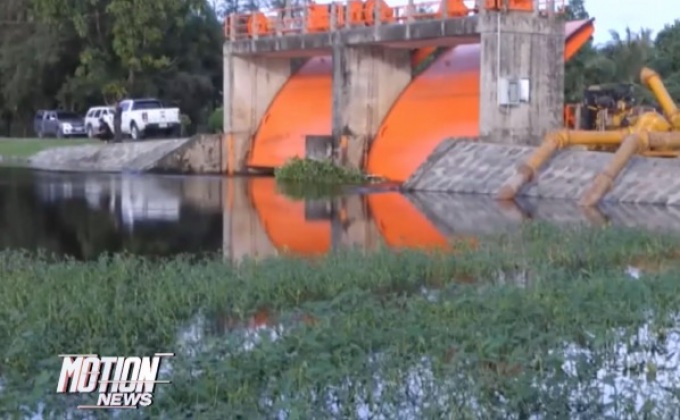 เร่งสูบน้ำ​เพื่อระบายน้ำพื้นที่​เกษตร จ.นครศรีฯ