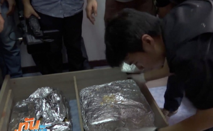 ลายแหล่งซุกยาบ้า 1 ล้านเม็ด โรยกระเทียมกลบกลิ่น