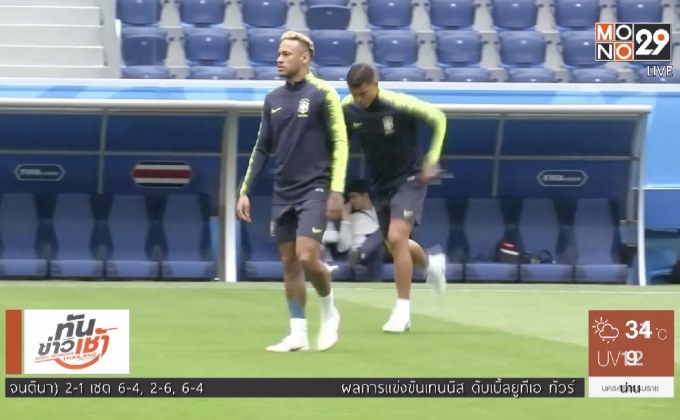 “เนย์มาร์” ฟิตช่วยบราซิลล่าตาข่ายคอสตาริกา