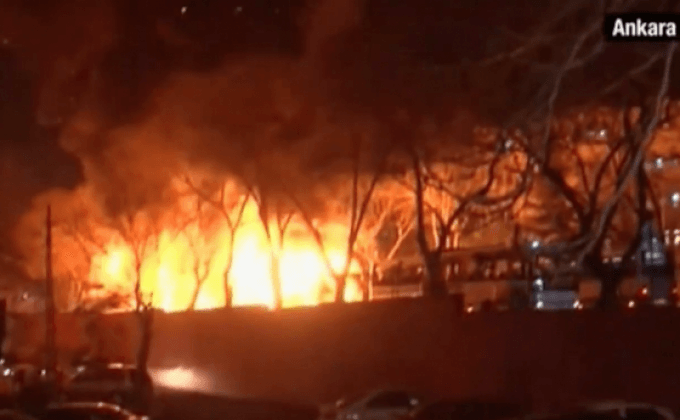 ระเบิดในกรุงอังการา ตุรกี ตาย 5 คน