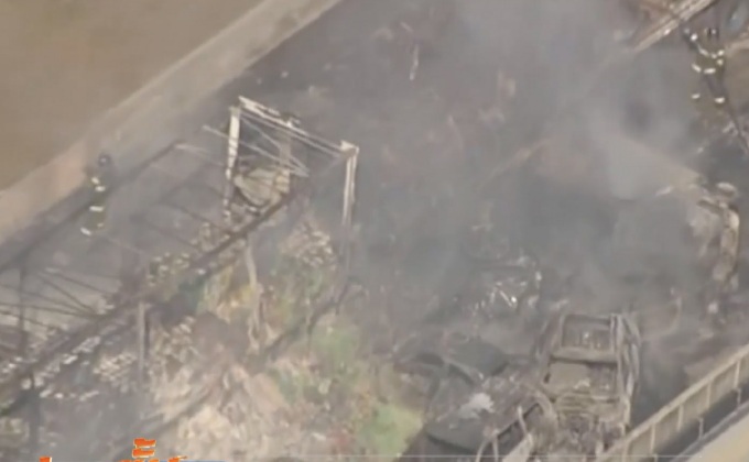 รถชน 36 คันซ้อนบนทางหลวงในบราซิล