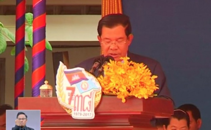 กัมพูชาจัดงานรำลึกถึงชัยชนะต่อเขมรแดง
