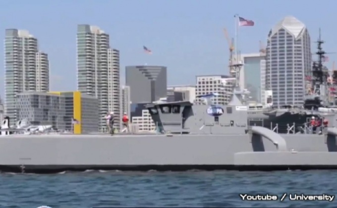 สหรัฐฯทดสอบโดรนทะเลติดตามเรือดำน้ำ