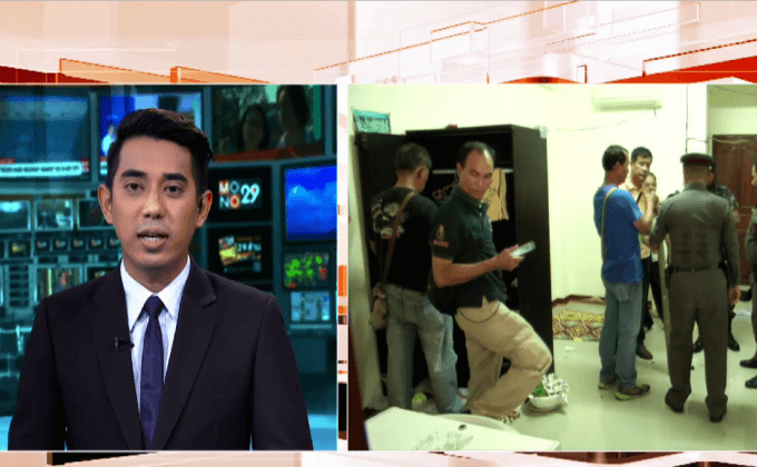 นำผู้ต้องหาคดีระเบิดทำแผนประกอบคำรับสารภาพ