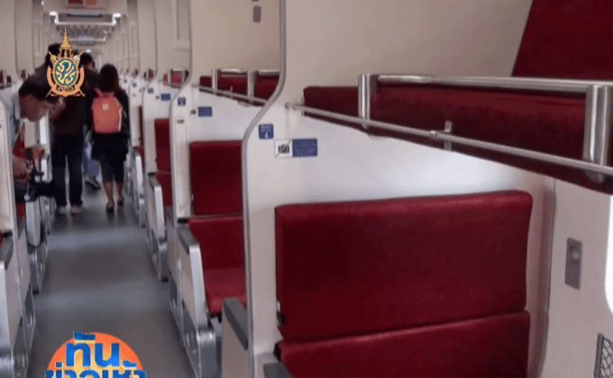 รฟท.รับมอบรถไฟจากจีนล็อตแรก 39 คัน