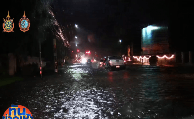 “โคราช” อ่วมฝนตกหนัก น้ำท่วมสูง