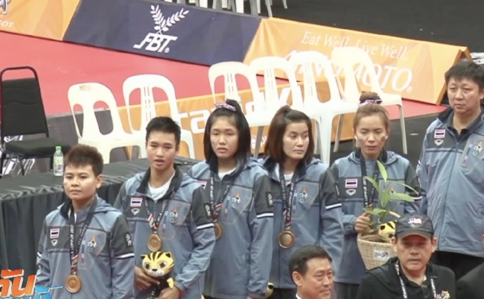 ตะกร้อหญิงเก็บ 1 ทอง มวยตุน 6 ทองแดง