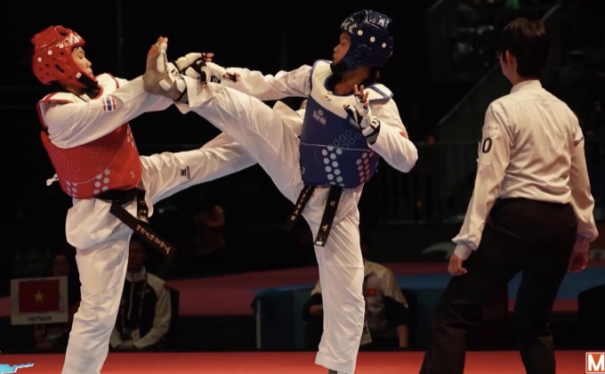 “น้องเพชร” ซิวทองเทควันโด 57 กก.หญิง