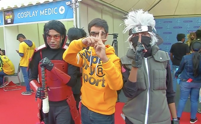 ผู้คนแห่เข้าร่วมงาน “คอมมิก คอน” ในอินเดีย