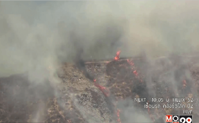 เจ้าหน้าที่สหรัฐฯ ควบคุมไฟป่าในย่านฮอลลีวูด