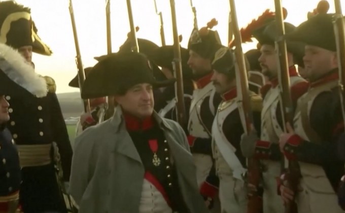 จำลองเหตุยุทธการสามจักรพรรดิในเช็ก