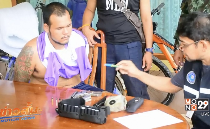 ทหารระนองรวบลูกนายก อบต. ค้ายาเสพติด