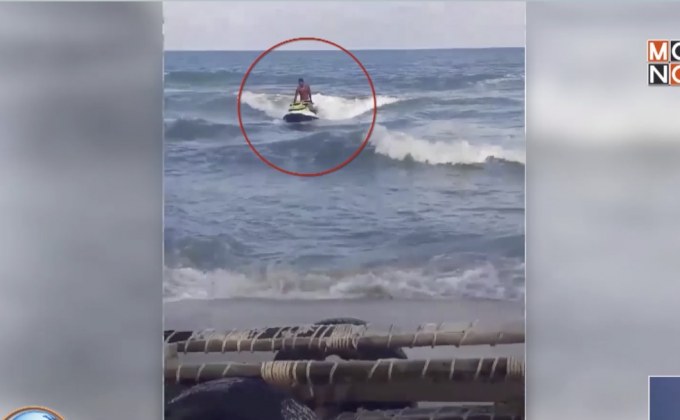 นาทีชีวิต เจ็ตสกีช่วยเด็กใกล้จมทะเลเกาะสมุย