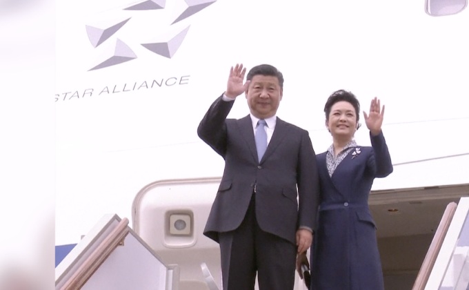 ผู้นำจีนเยือนรัสเซียอย่างเป็นทางการ