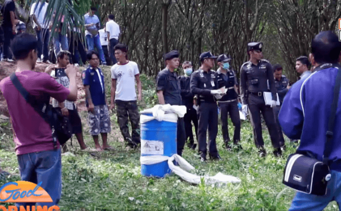 รวบ 3 ผู้ต้องหา ฆ่ายัดถังลูกเศรษฐีชุมพร