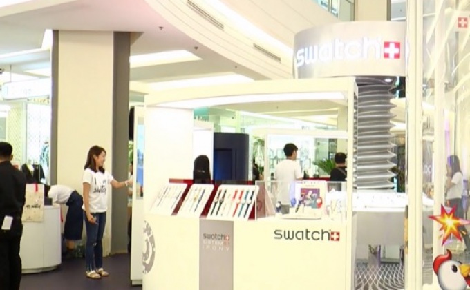 Swatch จัดงานเปิดตัว “Swatch Pop – up Store at Siam Paragon”