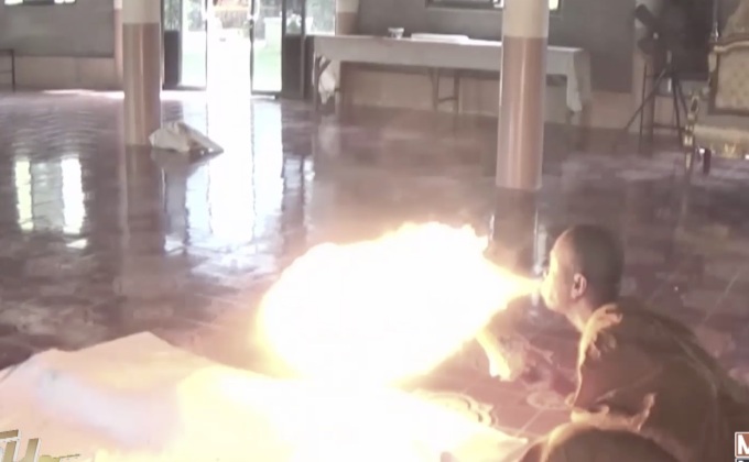 สำนักพุทธฯ เตือนพระทำพิธีพ่นไฟไม่เหมาะสม