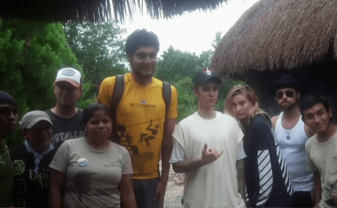 “จัสติน บีเบอร์” ถูกเชิญออกจากโบราณสถานในเม็กซิโก