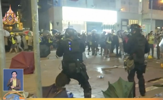 ฮ่องกงประท้วงเดือด เป็นสัปดาห์ที่ 8