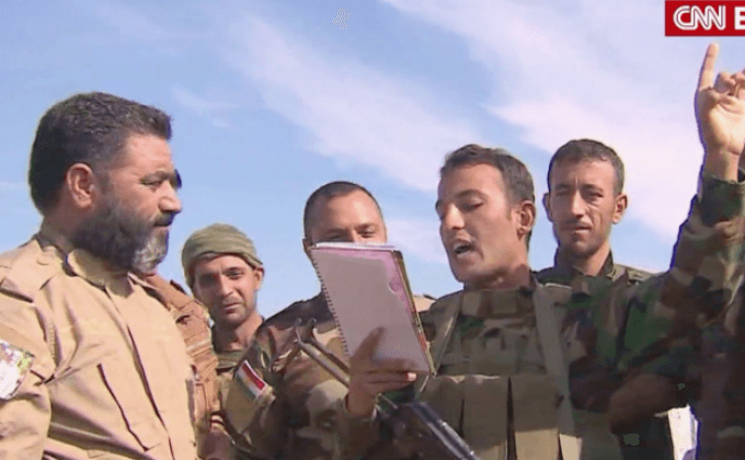 กองกำลังชาวเคิร์ดและยาซิดีเตรียมสู้รบกลุ่ม IS