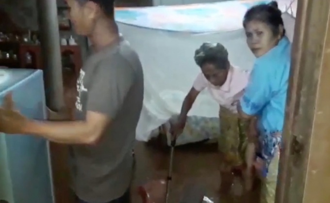 น้ำป่าทะลักท่วม อ.ด่านซ้าย จ.เลย