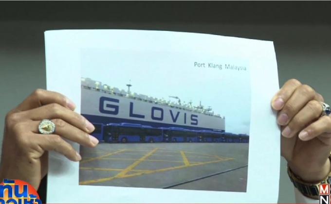 กรมศุลฯ โชว์หลักฐานรถเมล์เอ็นจีวีนำเข้าจากจีน