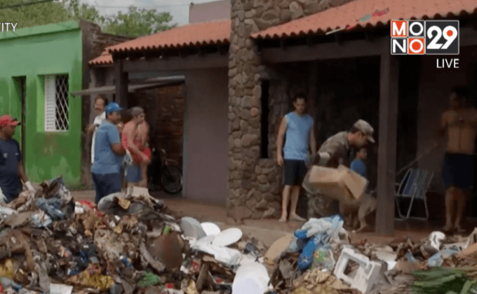 อุรุกวัยเริ่มภารกิจฟื้นฟูสภาพพื้นที่ประสบภัยน้ำท่วม