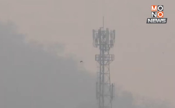 ชัยนาท PM 2.5 ยังสูง! อยู่ระดับสีส้ม เตือนปชช.ระวังสุขภาพ