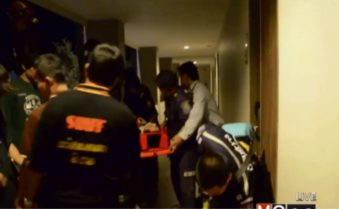 ชาวต่างชาติกระโดดตึก จ.นครราชสีมา