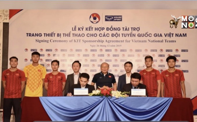 “แกรนด์สปอร์ต” สนับสนุนทัพ “ดาวทอง” ต่ออีก 4  ปี