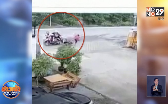 เตือนภัย  2 โจรขี่ จยย.ตามประกบกระชากสร้อย