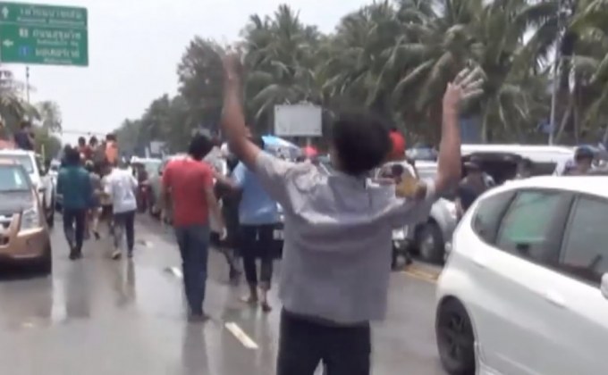 สงกรานต์วันไหลบางแสน สุดคึกคัก