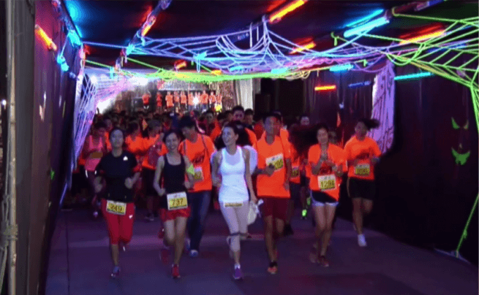 งานวิ่งการกุศลในวันฮาโลวีน