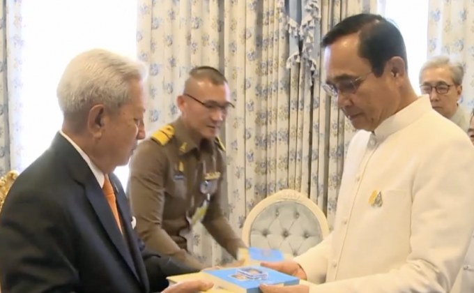 นายกฯ แสดงความยินดีประธานองคมนตรี