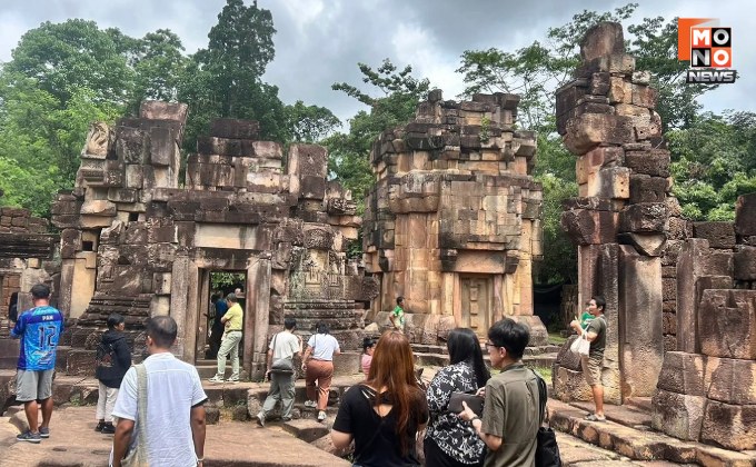 “มทภ.2” ชวนคนไทยเที่ยว “ปราสาทตาเมือนธม-ตาเมือนโต๊ด-ตาควาย” กระตุ้นเศรษฐกิจชายแดน