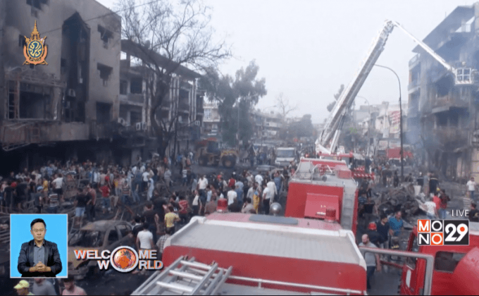 ระเบิดรถยนต์ในอิรักตาย 126 คน