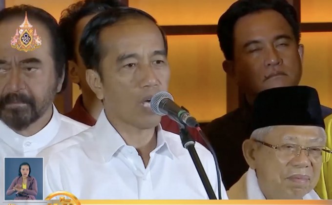 ผลเบื้องต้นชี้ “วิโดโด้” อาจนั่งเก้าอี้ปธน.อินโดฯ อีกสมัย