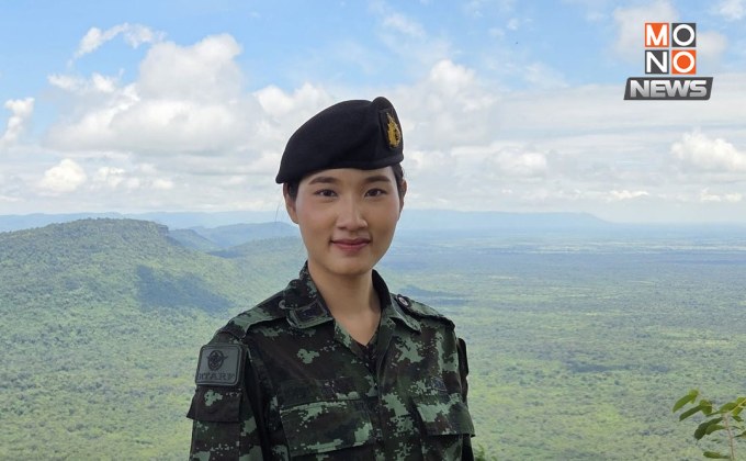 “ผู้กองอะตอม” เคลื่อนไหวหลังภาพเผชิญหน้าทหารกัมพูชา