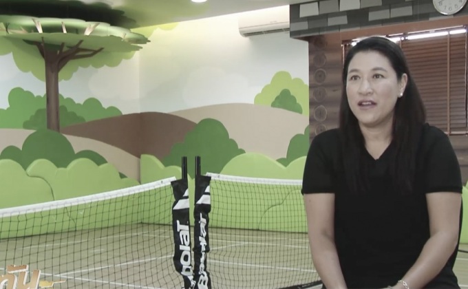 “แทมมี่” วางรากฐานเทนนิสเยาวชน ตามปณิธานในหลวง ร.9