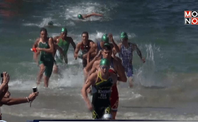 แข่งขันไตรกีฬารอบคัดเลือกก่อนโอลิมปิกที่บราซิล