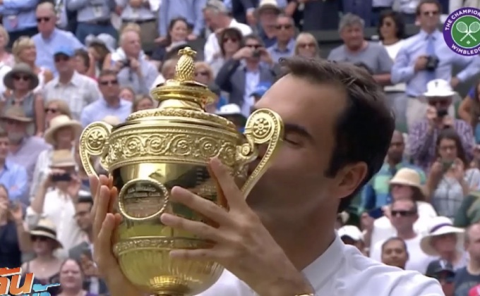 “เฟด-เอ็กซ์” ผงาดแชมป์วิมเบิลดันสมัยที่ 8