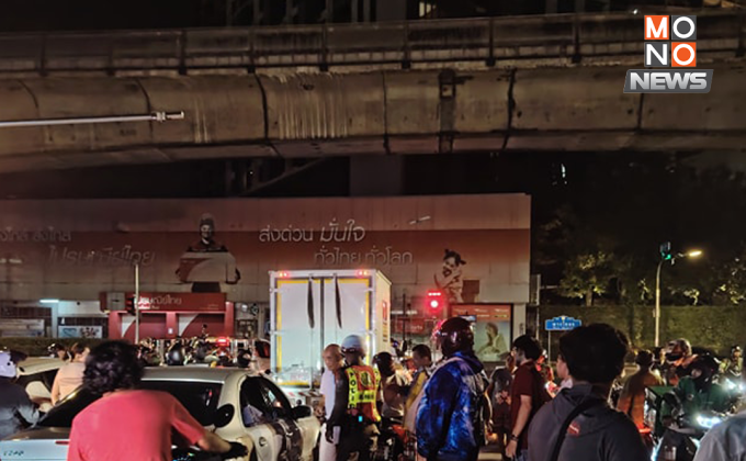 อดีต พล.ต.อ. ขับเบนซ์ชนจยย. อ้างหาที่จอด ไม่ได้หนี