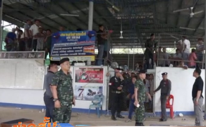 จับบ่อนไก่ชนขนาดใหญ่ จ.ชุมพร