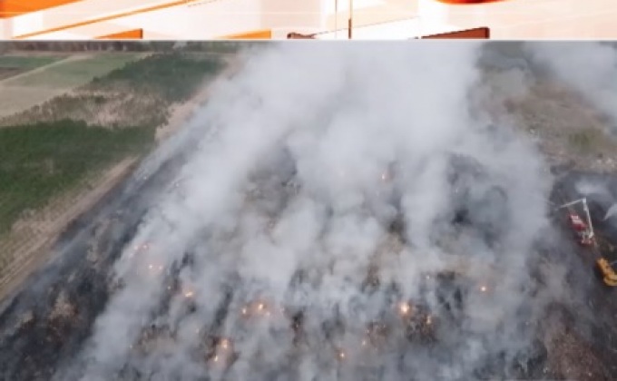 เทศบาลนครขอนแก่นเฝ้าระวังไฟไหม้บ่อขยะ