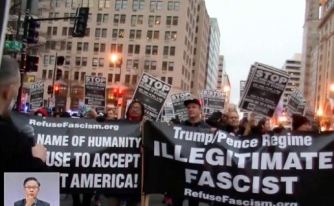 ประท้วงต้านแผนยกเลิกโอบามาแคร์ของทรัมป์