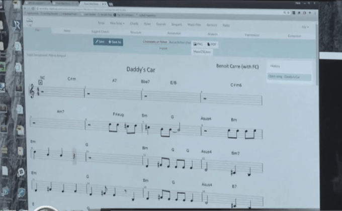 โปรแกรมสร้างเพลงใหม่จากเพลงที่มีอยู่เดิม
