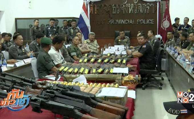 ตำรวจเร่งแกะรอยทหารค้าอาวุธสงคราม