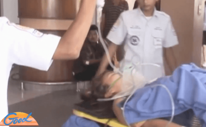 สาวแท้งลูก 5 เดือน เหตุลื่นล้มในห้องน้ำ 