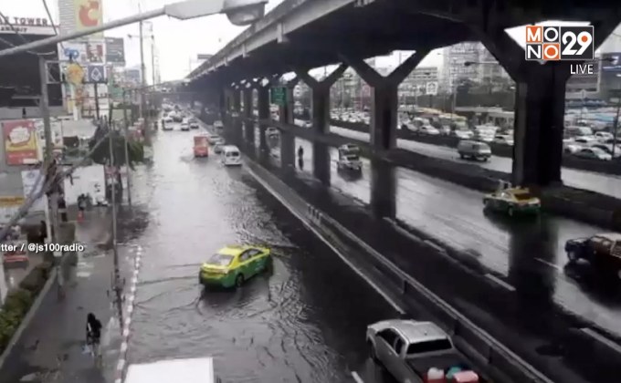 ฝนตกหนัก-น้ำท่วม  หลายพื้นที่กรุงเทพฯ-ปริมณฑล
